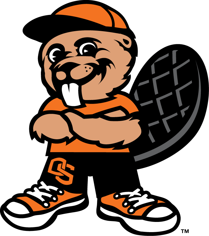 Oregon State Beavers 2007-Pres Mascot Logo DIY iron on transfer (heat transfer)